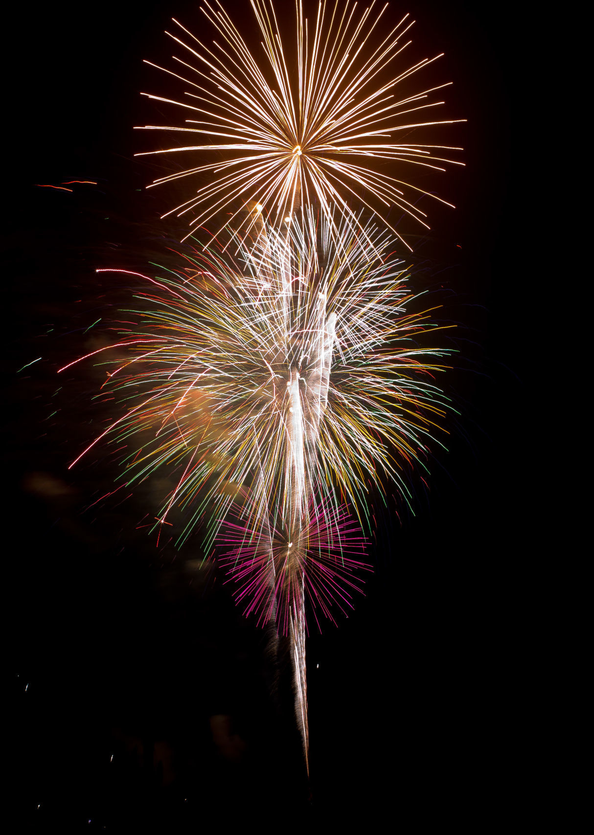 Fireworks at Riverfront Park